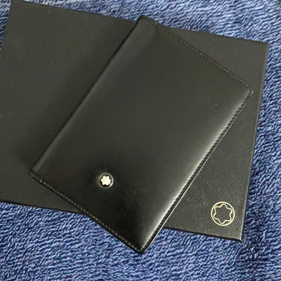 Montblanc Handbags - Montblanc Meisterstuck Business Card Holder With Gusset